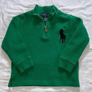 Polo Ralph Lauren 1/4 Zip Up Sweater